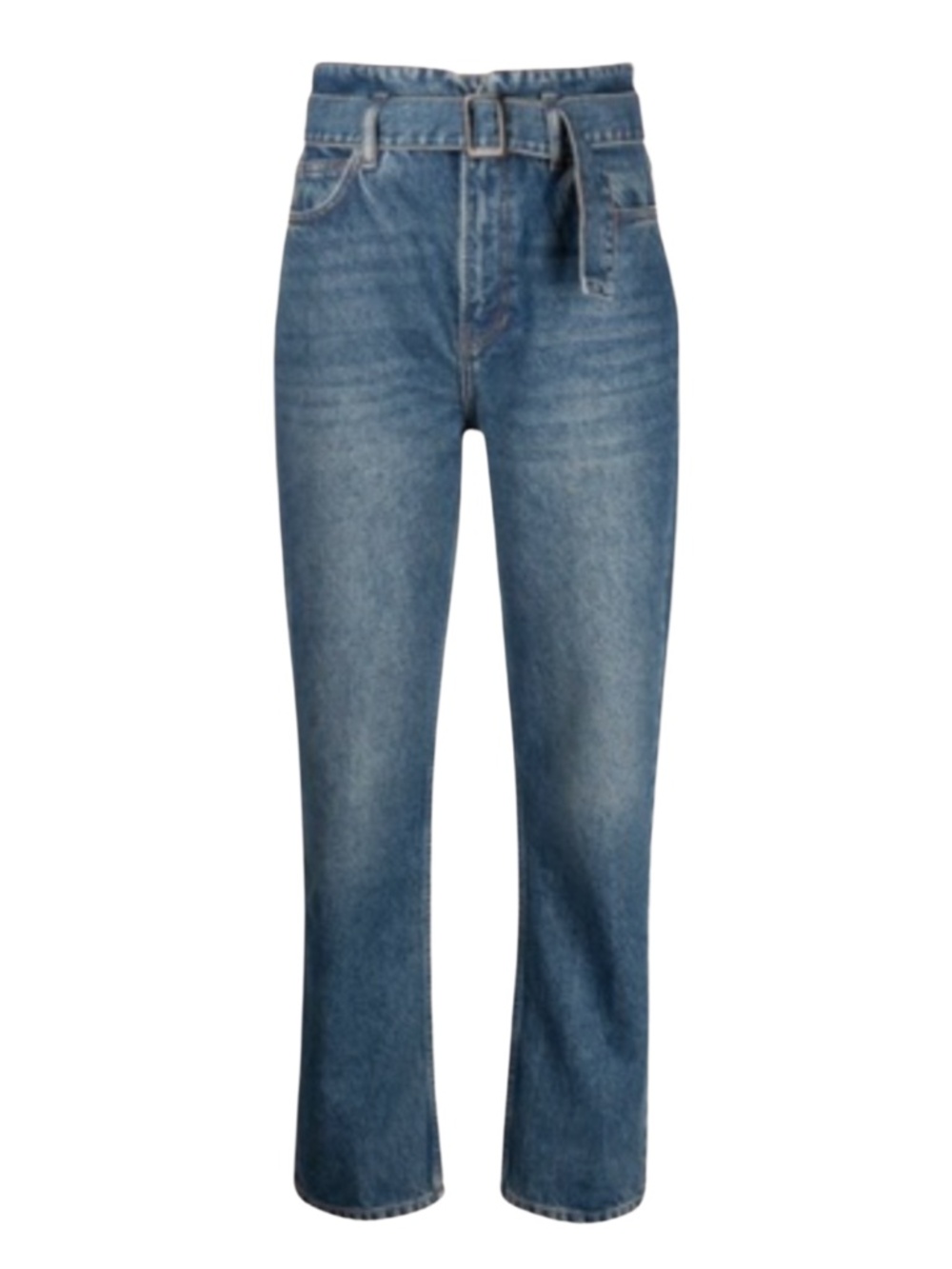 NEW Reformation Cynthia Belted Jeans Kama 25
